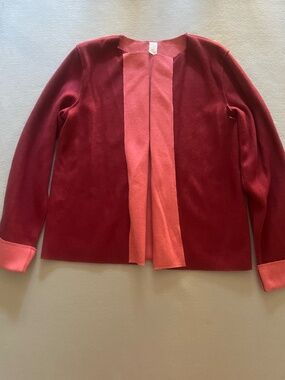 Jones New York | Wool Blend Open Front Shacket